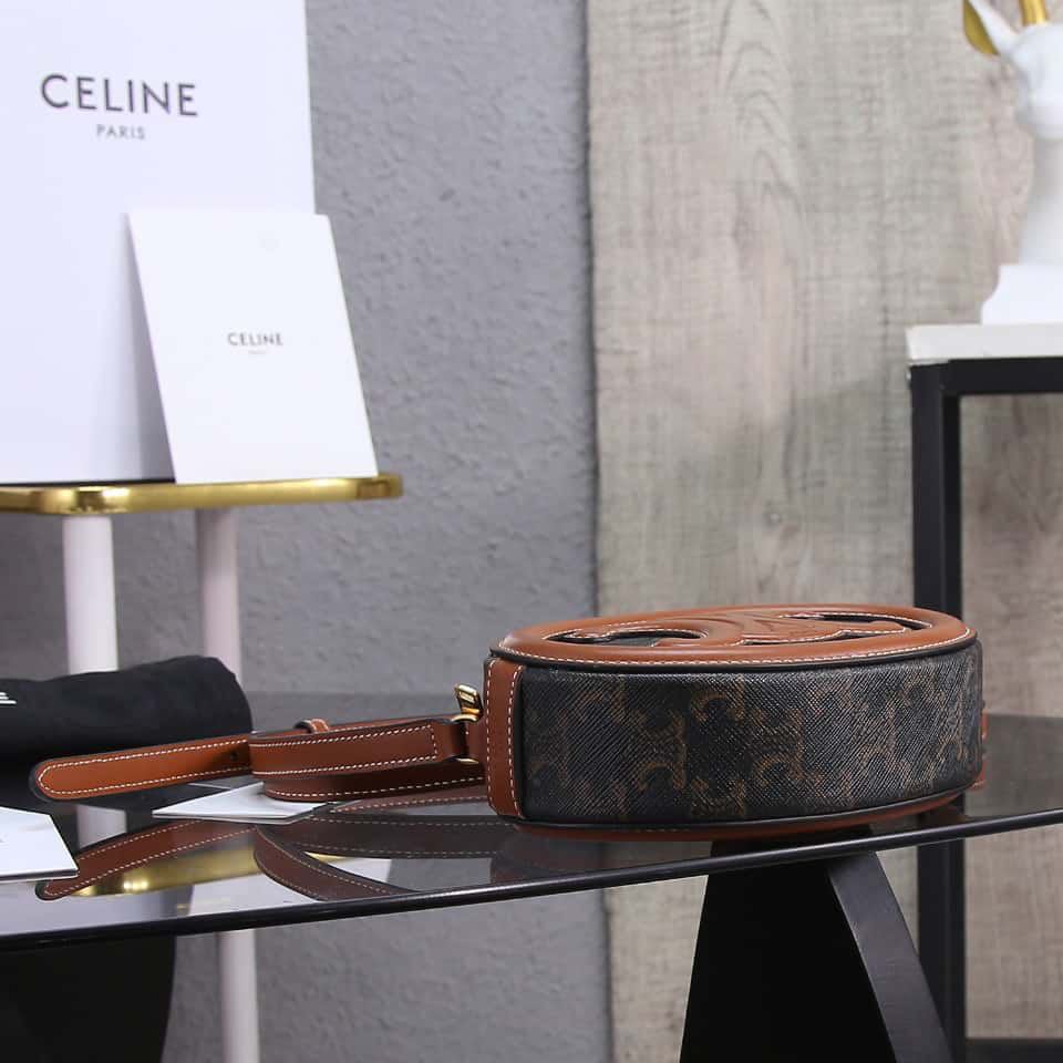 セリーヌ コピー CUIR TRIOMPHE オーバル ミニバッグ 101703 - 商品画像 6