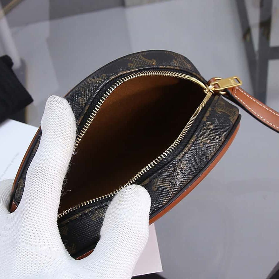 セリーヌ コピー CUIR TRIOMPHE オーバル ミニバッグ 101703 - 商品画像 7