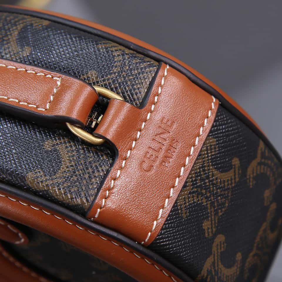 セリーヌ コピー CUIR TRIOMPHE オーバル ミニバッグ 101703 - 商品画像 9