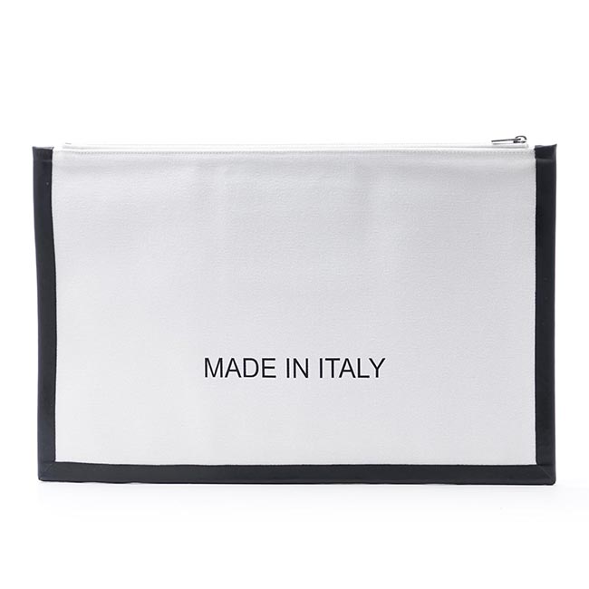 スーパーコピーセリーヌ CELINE ポーチ クラッチバッグ ホワイト レディース ギフト プレゼント コットン 10a96 2b4w 01wb メイド・イン - 商品画像 6