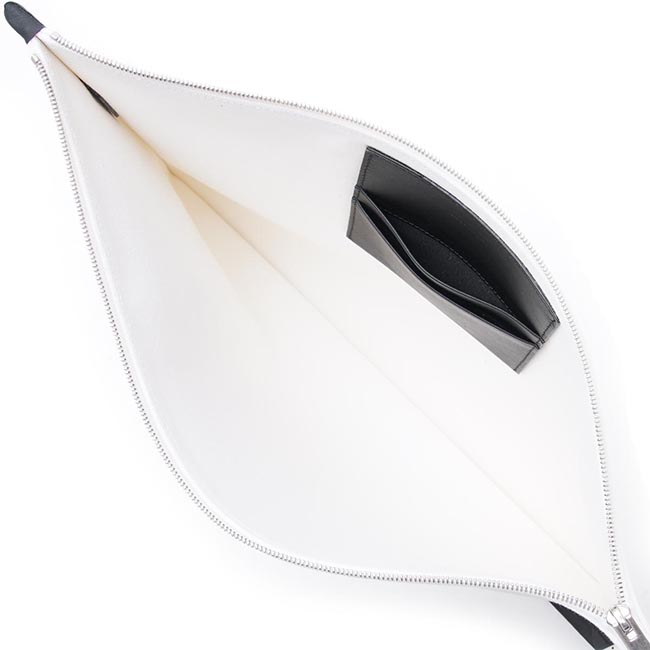 スーパーコピーセリーヌ CELINE ポーチ クラッチバッグ ホワイト レディース ギフト プレゼント コットン 10a96 2b4w 01wb メイド・イン - 商品画像 4