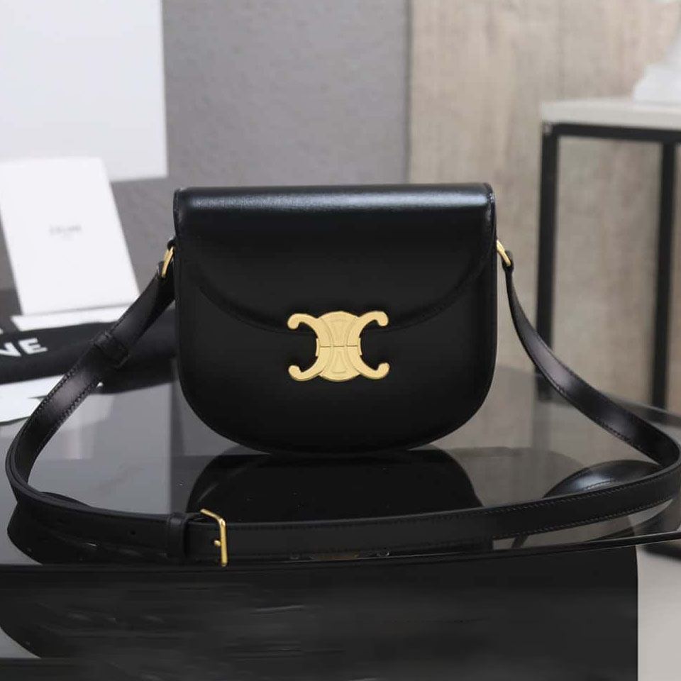 セリーヌ コピー ティーン ブザス トリオンフ バッグ ブラック 110413 - 商品画像 8