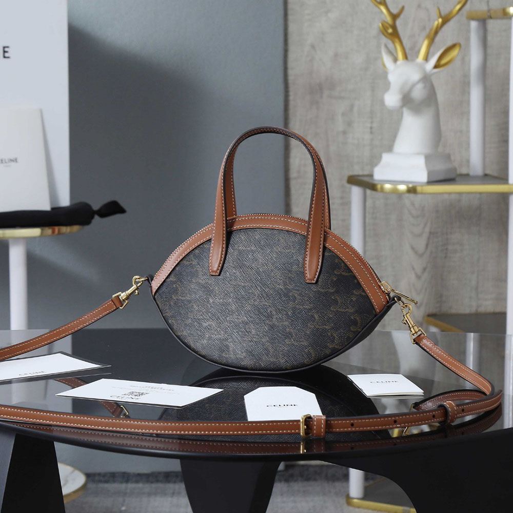 セリーヌ スーパーコピー 楕円形 牛革 ハンドポーチ 122262 - 商品画像 10