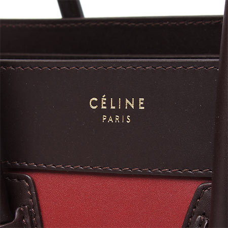 セリーヌ/CELINE/ レザーハンドバッグ/LUGGAGE/ラゲージ /Blood 16779 3ssb 27bl - 商品画像 1