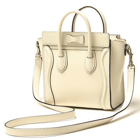 セリーヌ/CELINE/ レザー ハンドバッグ（2ＷＡＹ仕様）/LUGGEGE ラゲージ ナノショッパー /Ivory16824 3lba 011v【春夏】 レディース - 商品画像 10