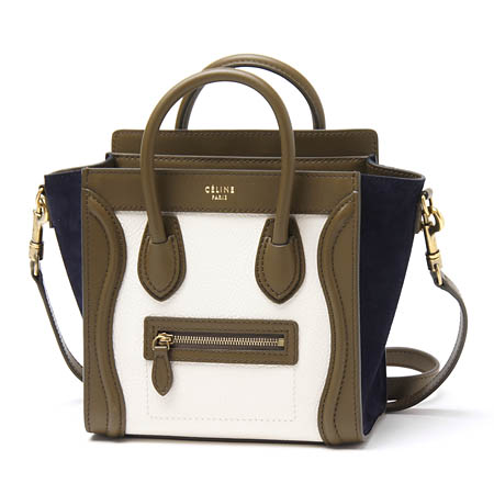セリーヌスーパーコピーハンドバッグ(2WAY仕様)/LUGGAGE/ラゲージ ナノショッパー LEATHER /Cream 16824-3tsb-01cr - 商品画像 7