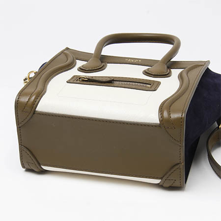 セリーヌスーパーコピーハンドバッグ(2WAY仕様)/LUGGAGE/ラゲージ ナノショッパー LEATHER /Cream 16824-3tsb-01cr - 商品画像 5