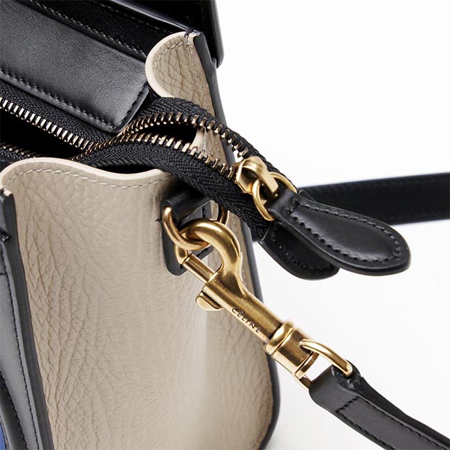 セリーヌスーパーコピーCELINE/ ハンドバッグ(2WAY仕様)/LUGGAGE/ラゲージ ナノショッパー LEATHER /Indigo ブルー系 レディース16824 3zsc 07in - 商品画像 9