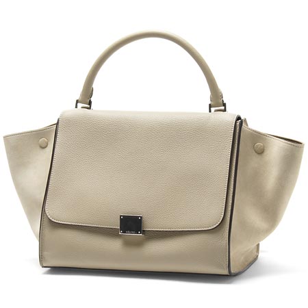 セリーヌ/CELINE/ レザー ハンドバッグ(2WAY仕様)/TRAPEZE トラペーズ /クレマベージュ 16954 3mdb 03un【春夏】 レディース - 商品画像 8