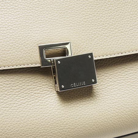 セリーヌ/CELINE/ レザー ハンドバッグ(2WAY仕様)/TRAPEZE トラペーズ /クレマベージュ 16954 3mdb 03un【春夏】 レディース - 商品画像 3