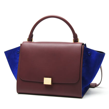 セリーヌスーパーコピー レザーハンドバッグ(2WAY仕様)/TRAPEZE/トラペーズ /Burgundy 16954 3stb 28bd【秋冬】 レディース - 商品画像 8