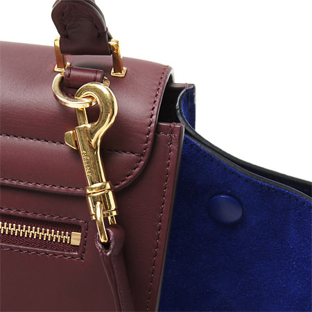 セリーヌスーパーコピー レザーハンドバッグ(2WAY仕様)/TRAPEZE/トラペーズ /Burgundy 16954 3stb 28bd【秋冬】 レディース - 商品画像 3