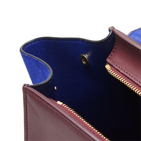セリーヌスーパーコピー レザーハンドバッグ(2WAY仕様)/TRAPEZE/トラペーズ /Burgundy 16954 3stb 28bd【秋冬】 レディース - 商品画像 9