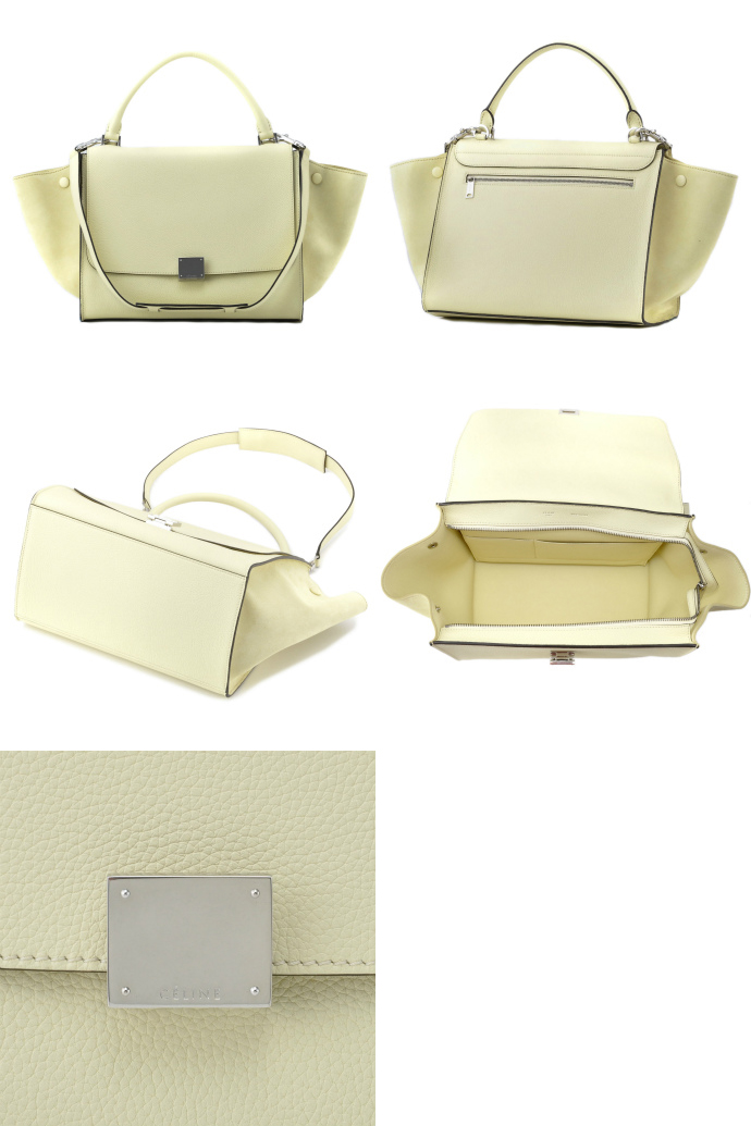 セリーヌコピー 2013年秋冬新作TRAPEZE 2WAYハンドバッグ 16954 3MDB 11LY - 商品画像 2