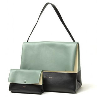 セリーヌ/CELINE/ レザー ショルダーバッグ/ALL SOFT /Almond 17218 3pia 29lm【秋冬】 レディース - 商品画像 2