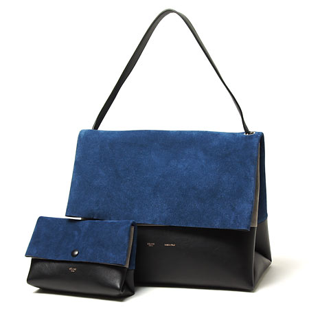 セリーヌ/CELINE/ レザー ショルダーバッグ/ALL SOFT /Ocean Blue 17218 3pib 07oa【秋冬】 レディース - 商品画像 8
