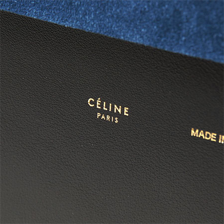 セリーヌ/CELINE/ レザー ショルダーバッグ/ALL SOFT /Ocean Blue 17218 3pib 07oa【秋冬】 レディース - 商品画像 1