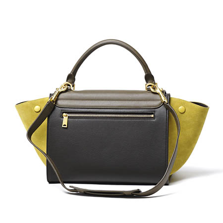 セリーヌスーパーコピー ハンドバッグ(2WAY仕様)/Small Trapeze/トラペーズ LEATHER /KHAKI グリーン系17468 3pta 15ka レディース - 商品画像 10
