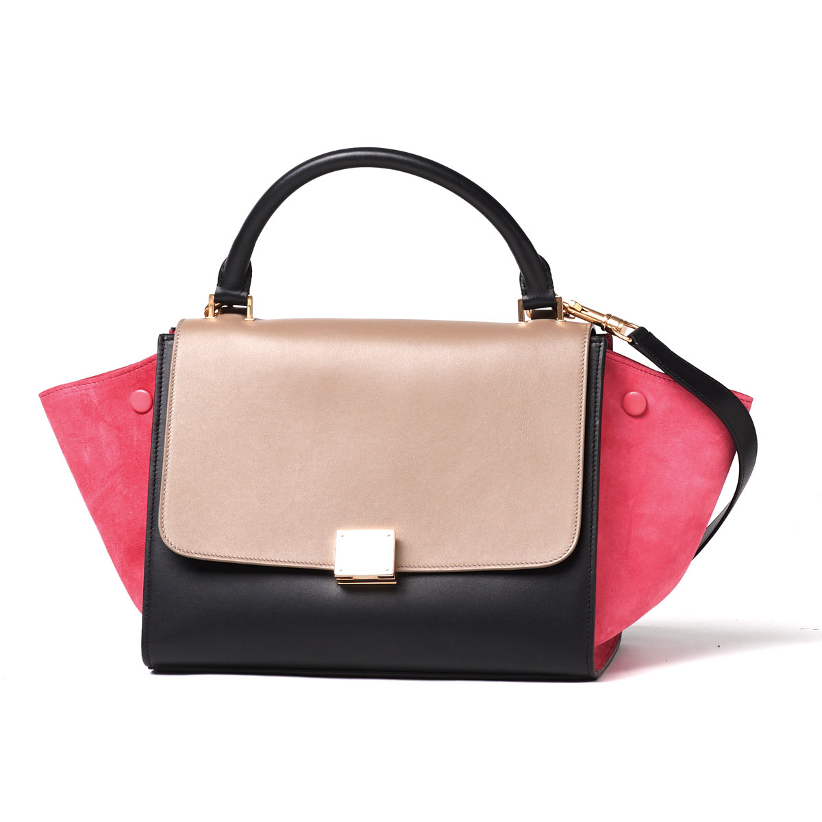 セリーヌスーパーコピー ハンドバッグ(2WAY仕様)/Small Trapeze/トラペーズ LEATHER /Pink マルチカラー系17468 3xde 24pi レディース - 商品画像 8