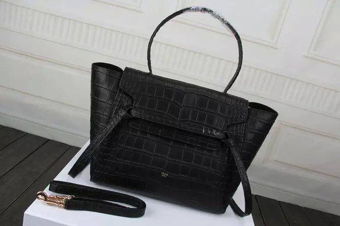 CELINE/セリーヌバッグスーパーコピー BELT クロコ型押し ハンドバッグ 17552 3WVK 05UN - 商品画像 4