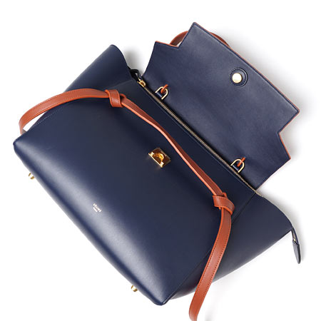 セリーヌコピー/CELINE/ ハンドバッグ/Belt Bag LEATHER /Midnight ネイビー系 17552 3vva 07mi レディース - 商品画像 3