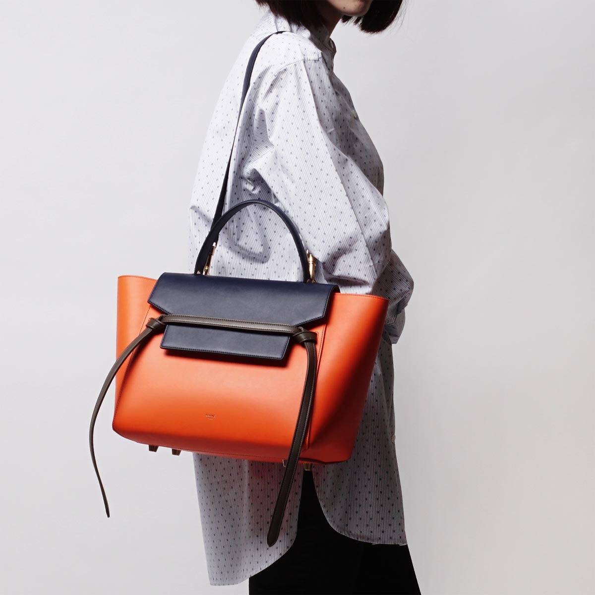 セリーヌスーパーコピー/CELINE/ ハンドバッグ(2WAY仕様)/Belt Bag LEATHER /Burnt Orange マルチカラー系17610 3xve 20bt レディース - 商品画像 4