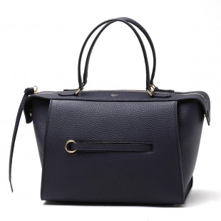 セリーヌスーパーコピー/CELINE/ ボストンバッグ（2WAY仕様）/Ring Small/リング スモール LEATHER /Navy blue ブルー系 17620 3xxb 07oc レディース - 商品画像 2