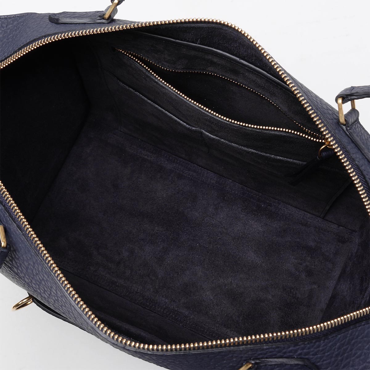 セリーヌスーパーコピー/CELINE/ ボストンバッグ（2WAY仕様）/Ring Small/リング スモール LEATHER /Navy blue ブルー系 17620 3xxb 07oc レディース - 商品画像 10