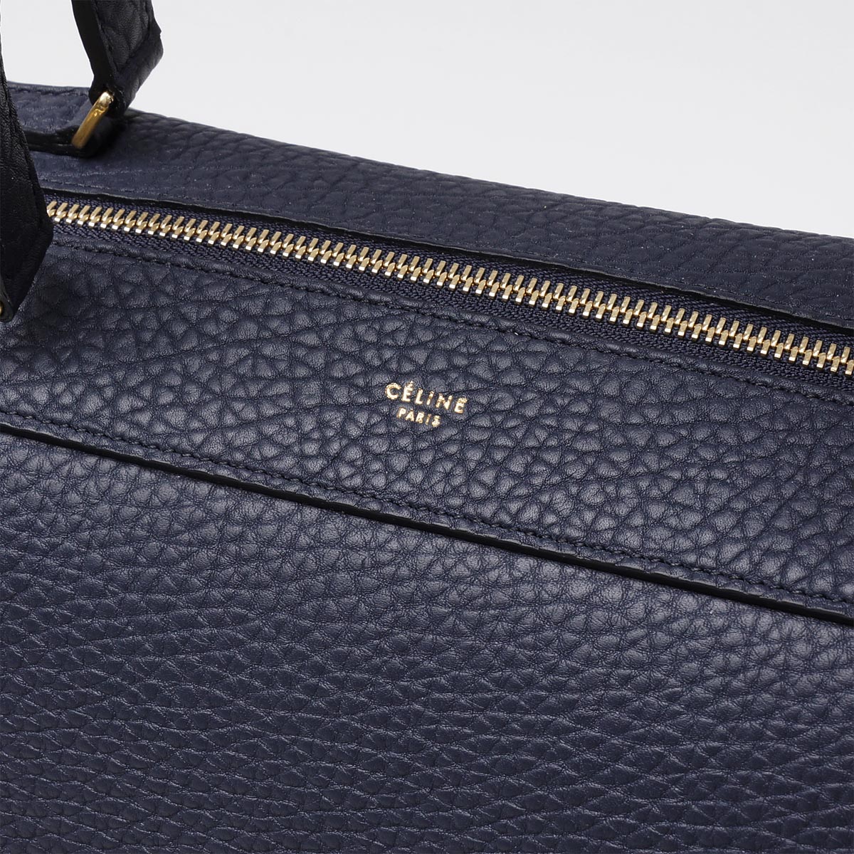 セリーヌスーパーコピー/CELINE/ ボストンバッグ（2WAY仕様）/Ring Small/リング スモール LEATHER /Navy blue ブルー系 17620 3xxb 07oc レディース - 商品画像 7