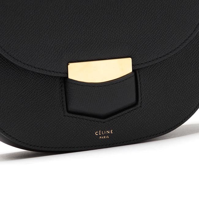 セリーヌコピーショルダーバッグ/トロッター LEATHER /Black ブラック系 レディース17664 3zmb 38no - 商品画像 8