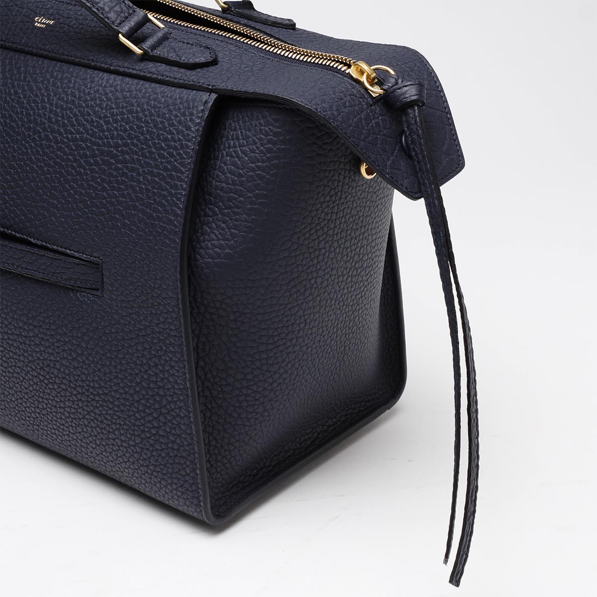 セリーヌスーパーコピー/CELINE/ ボストンバッグ（2WAY仕様）/Ring Small/リング スモール LEATHER /Navy blue ブルー系 17620 3xxb 07oc レディース - 商品画像 9
