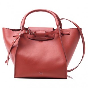 セリーヌコピー CELINE トートバッグ 2WAY レッド レディース ギフト プレゼント レザー 本革 18331 3a4t 27fx Big Bag ビッグ バッグ - 商品画像 2