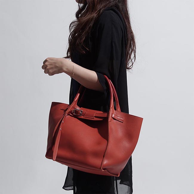 セリーヌ CELINE トートバッグ ブラウン レディース レザー 本革 ワケアリ 18332 3bcj 27cc Big Bag ビッグ バッグ - 商品画像 8