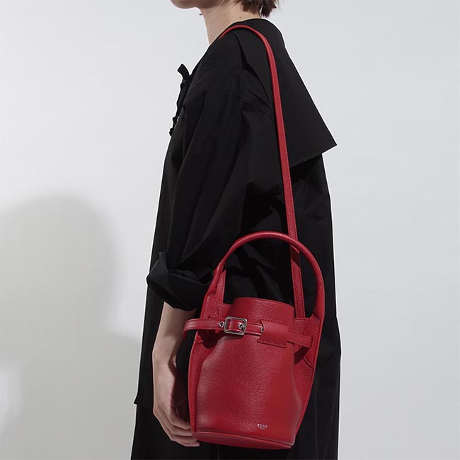 スーパーコピーセリーヌ CELINE ショルダーバッグ ブラック レディース ギフト プレゼント レザー 本革 18334 3a4t 38no Big Bag ビッグ バッグ - 商品画像 4