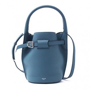 セリーヌスーパーコピー CELINE バケットバッグ 2WAY ブルー レディース ギフト プレゼント レザー 本革 通勤 18724 3a4u 07su Big Bag ビッグ バッグ - 商品画像 2
