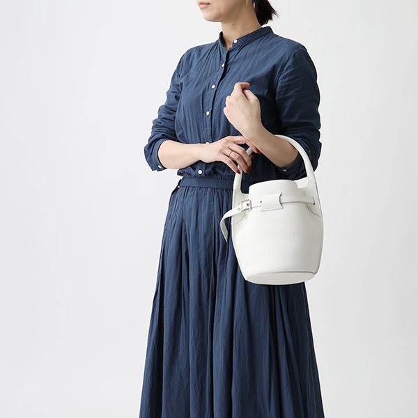 CELINEスーパーコピー 187243A4U.01BC Big Bag Nano Bucket ビッグバッグ ナノ バスケット トートバッグ ショルダーバッグ White レディース - 商品画像 8