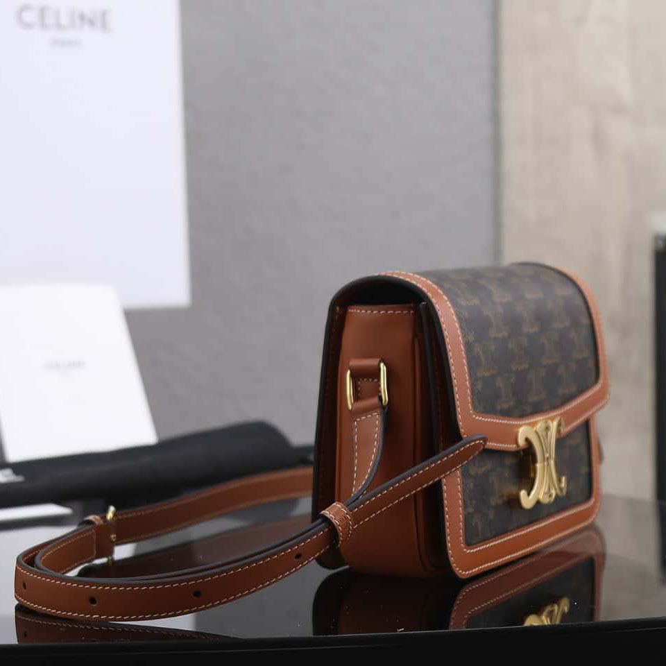 セリーヌコピー TEEN TRIOMPHE スモールカーフスキンバッグ 188423 - 商品画像 10