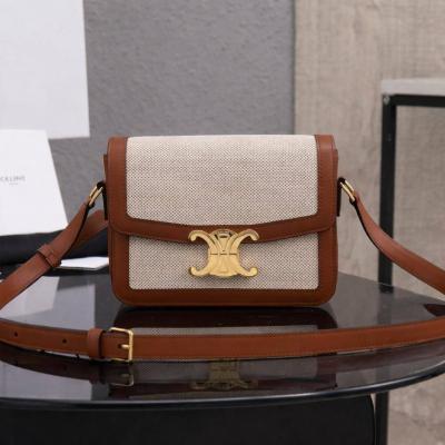 セリーヌコピー ティーン トリオンフ サテンカーフスキン バッグ 188423 - 商品画像 2