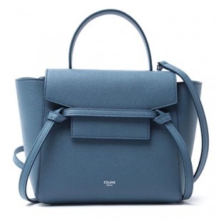 スーパーコピーセリーヌ CELINE ハンドバッグ 2WAY ブルー レディース ギフト プレゼント レザー 本革 通勤 18900 3zva 07su Belt Bag Nano ベルトバッグ - 商品画像 2