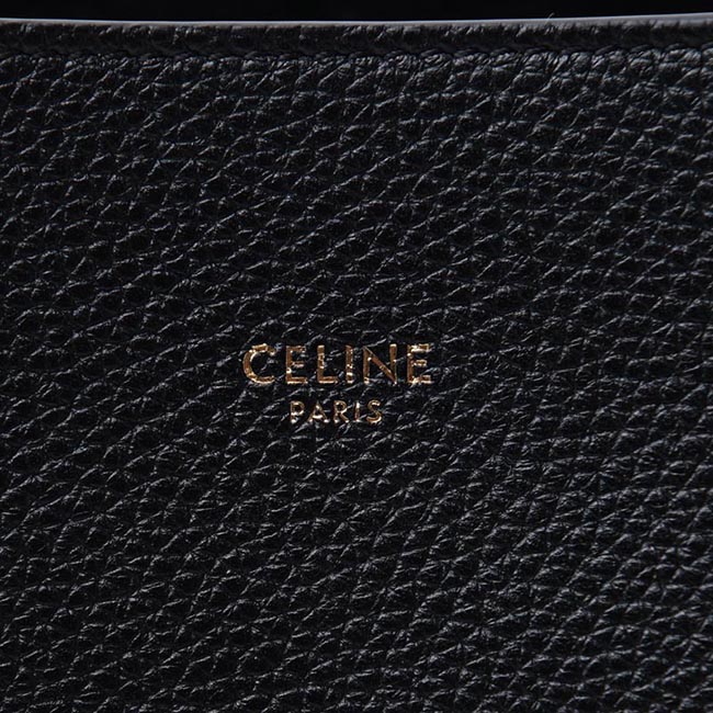 セリーヌコピー CELINE トートバッグ ブラック レディース ギフト プレゼント レザー 本革 通勤 18902 3tni 38no CABAS PHANTOM BELT カバ ファントム ベルト - 商品画像 3