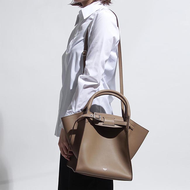 セリーヌスーパーコピー CELINE トートバッグ 2WAY ブラウン レディース ギフト プレゼント レザー 本革 通勤 18931 3a4t 02ba Big Bag ビッグ バッグ - 商品画像 4