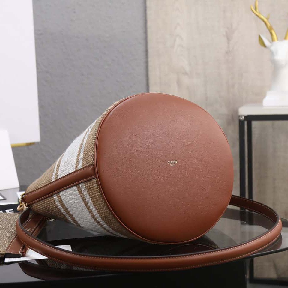 セリーヌコピー BUCKET 16 ラージ ジャカードバケットバッグ 195573 - 商品画像 3