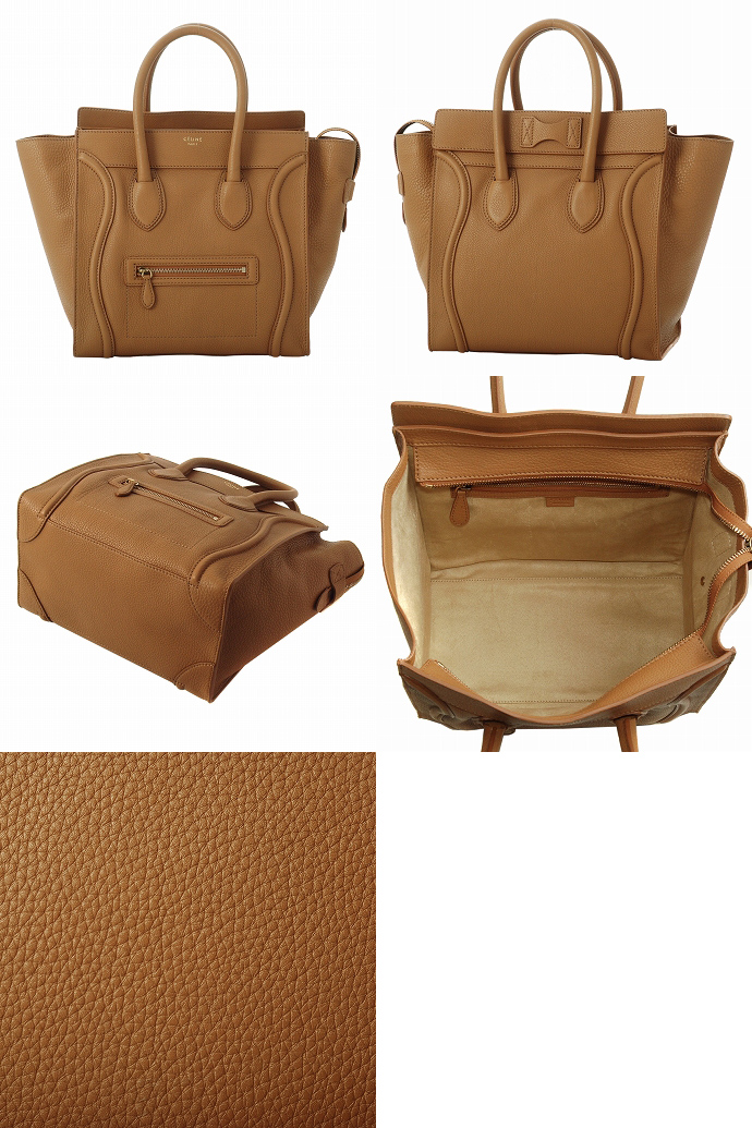 素晴らしいスーパーコピーセリーヌ 秋冬MINI SHOPPER GRAINEDボックス型トートバッグ 1 6521 3GFL 04FG - 商品画像 2