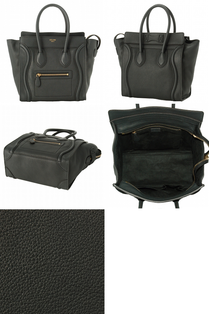 スーパーコピーセリーヌ MICRO SHOPPERボックス型ハンドバッグ 1 6779 3GFL 10AN - 商品画像 2