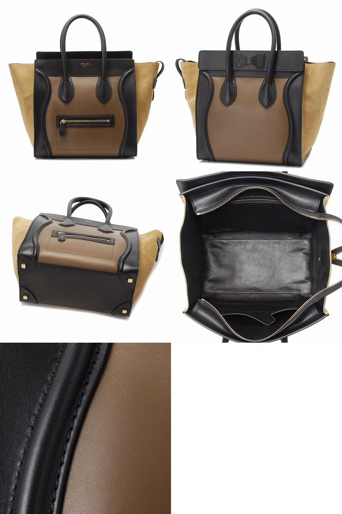 セリーヌコピー MINI LUGGAGEハンドバッグ 1 6521 3MBA 31OV - 商品画像 2