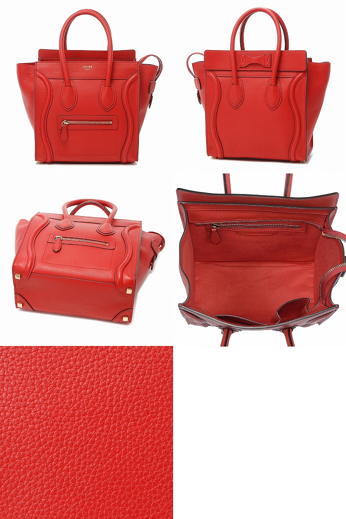 素晴らしいセリーヌ MICRO LUGGAGEボックス型ハンドバッグ 1 6779 3LUG 25CO - 商品画像 2