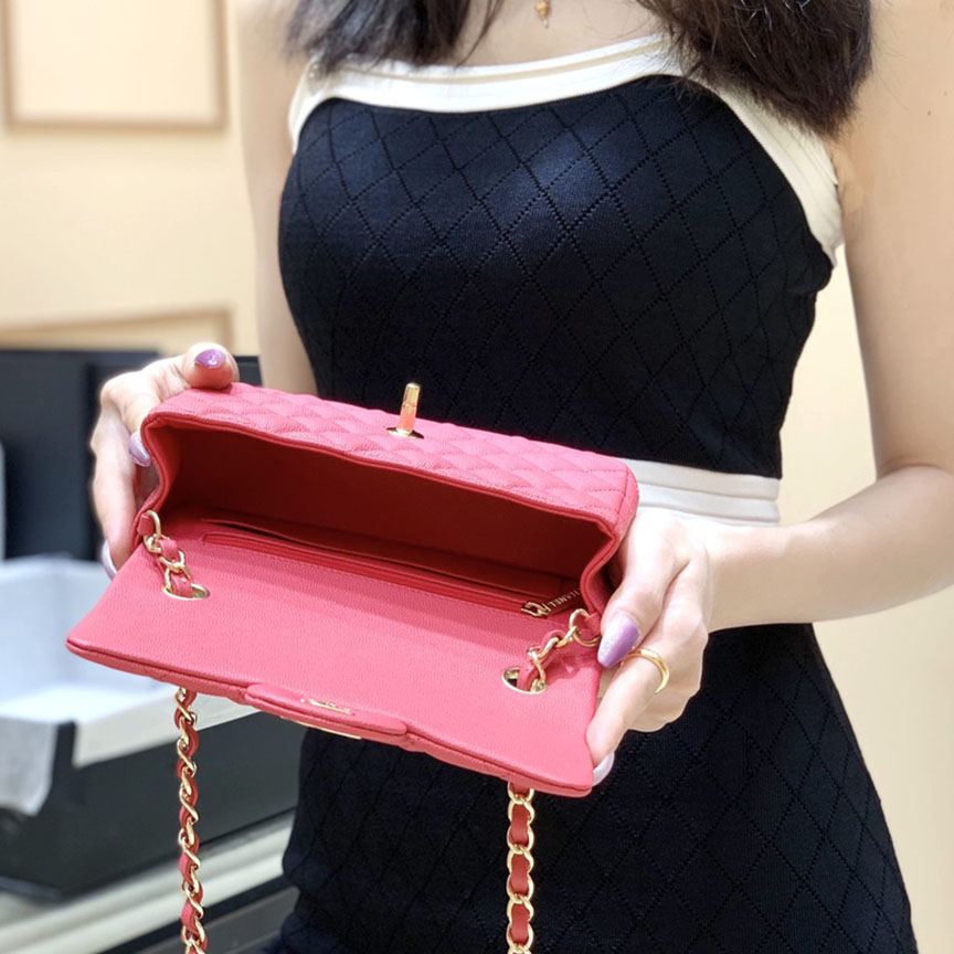 シャネル スーパーコピー Classic Flap Bag ビッグミニ A01116 ピンク - 商品画像 9