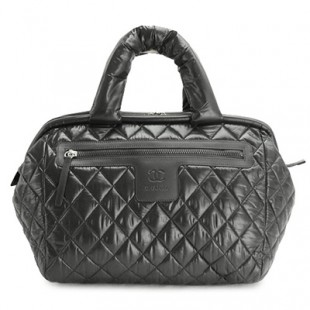 シャネルコピー ボストンバッグ CHANEL ハンドバッグ ナイロン コクーン キルティング ブラック A49503 Y06883 94305/BK - 商品画像 2