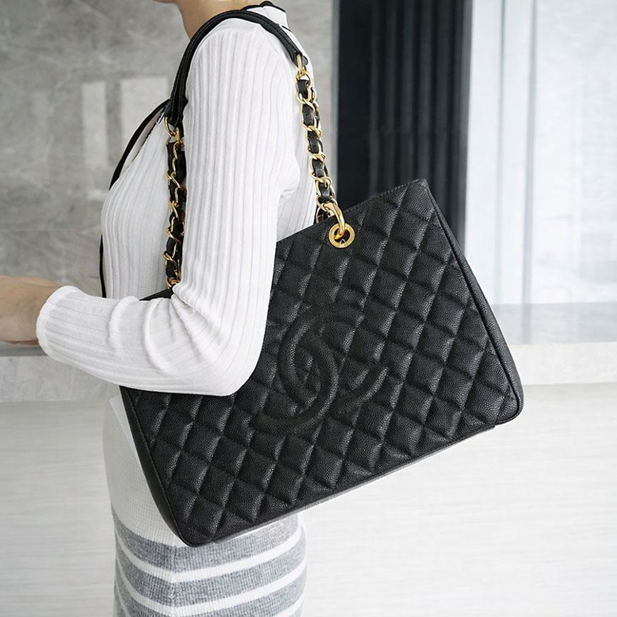 シャネル スーパーコピー トートバッグ Tote GST A50995 ブラック - 商品画像 4