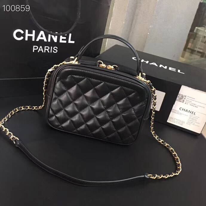 CHANELコピー バニティー バック ショルダー ブラック レッド ベージュA57905 Y83940 94305 - 商品画像 10